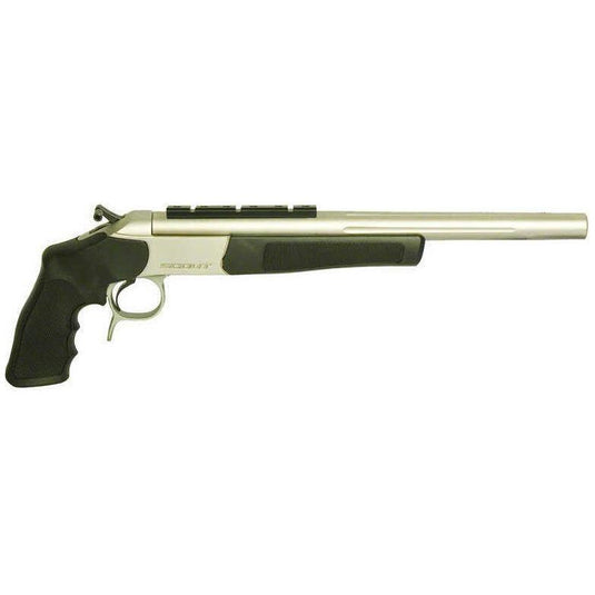 CVA Scout V2 300 Blackout Single Shot Break Action Pistol 14" Threaded Barrel Stainless Steel Finish With Mount CP702S - Buy A Gun