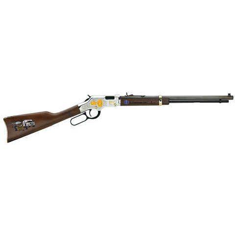 Henry Repeating Arms Rifle Golden Boy 22 Long EMS Tribute Edition American Walnut Wood 20" Barrel 16+1 Rounds H004EMS