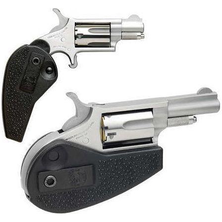 North American Arms Mini 22 Magnum 1.6" Barrel 5 Round Holster Grip Stainless Steel Revolver NAA-22M-HG - Buy A Gun