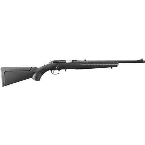 Ruger Rifle American 22 Long 18" Threaded Barrel Compact Black Synthetic 8306