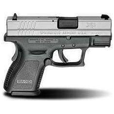 Pistol Springfield Armory XD9 Essentials DAO Sub Compact 9mm Luger 3" Barrel Polymer Bi-Tone 10 Rounds XD9821 - Buy A Gun