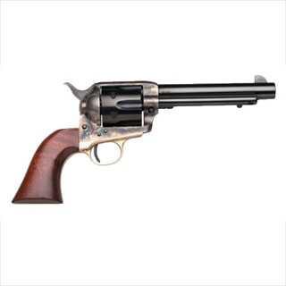 Taylor's & Company 1873 Standard Edition 45 Long Colt 4.75" Barrel Brass Cattleman Revolver Md: 450 - Buy A Gun