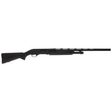 Winchester SXP Combo 12 Gauge Shotgun with 26-inch barrel, black synthetic stock, and pump-action design. Ideal for hunting and sport shooting.